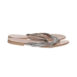 ESPRIT, Pantoletten, Größe: 39, Beige/Silber, Damen #IVg - Bild 1 von 7