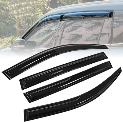For 2008-2013 Toyota Highlander JDM Mugen Style Window Visors Vent Rain - Imagem 1 de 4