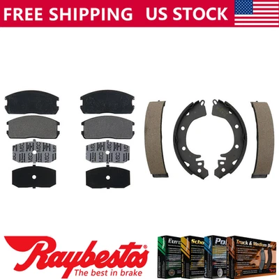 Element3 Front Metallic Brake Pads & Rear Shoes For 1989-1990 Dodge Colt - Image 1 of 4