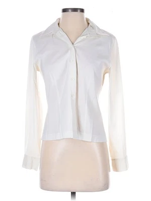 Blusa Walter Voulaz Mujer Marfil Manga Larga 42 Italiana Foto 1 de 2