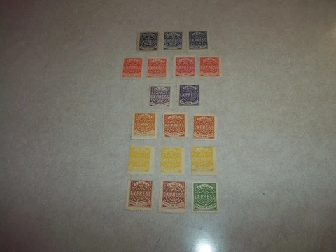 SAMOA STAMPS First Issues Mint Unused Originals or Reprints??? Most No Gum Cover