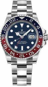 Rolex Gmt-Master II Pepsi White Gold Blue Dial Model 40mm 126719BLRO Oyster - Picture 1 of 1