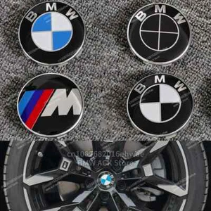 4Pcs 68MM 56MM Car Wheel Center Caps for BMW E90 E46 F10 F30 E87 F20 G20 E60 X5 - Picture 1 of 28