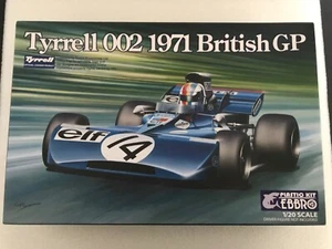 Maquette TYRRELL 002 1971 Cevert-Stewart EBBRO 1/20 - Foto 1 di 2