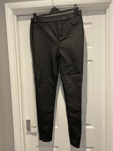 Leather Plus Size Trousers for Women 