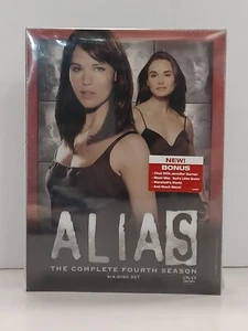 ALIAS: The COMPLETE FOURTH SEASON DVD, 2005 6-Disc Set BRAND NEW SEALED - Foto 1 di 4