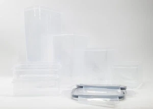 26 Pc Airtight Tall Food Storage Container Set Plastic Canisters w Durable Lids - Picture 1 of 12
