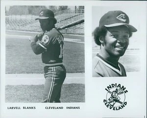 Larvell Blanks Cleveland Indians MLB Unsigned 8x10 Glossy Photo A - Picture 1 of 1