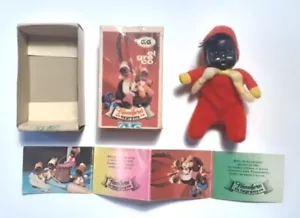 FIAMMIFERINO NEGRETTO ROSSO E GIALLO BAMBOLINA MINI DOLL VINTAGE GIG EL GRECO - Foto 1 di 10