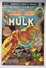 Marvel Team-Up #18 Human Torch Incredible Hulk Blastaar 1974 Marvel Comics VG