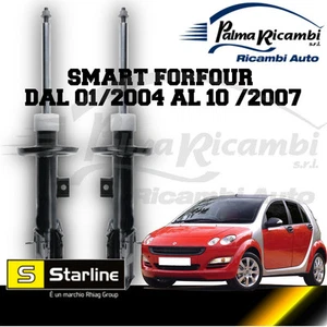 KIT 2 AMMORTIZZATORI ANTERIORI STARLINE SMART FORFOUR 01/04-10/07 GARANZIA 3ANNI - Imagen 1 de 1