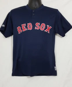 Camisa de béisbol azul juvenil de los Medias Rojas de Boston talla grande juvenil - Imagen 1 de 6