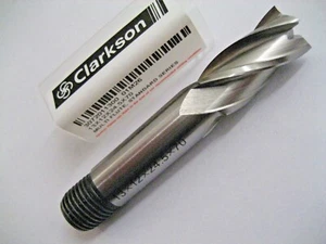 13mm END MILL HSS 4 FLUTED BOTTOM CUTTING EUROPA TOOL CLARKSON 3072011300 P263 - Picture 1 of 9