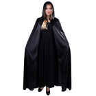  Halloween Costumes Wizard Cloak Party Vampire Cape with Hood Men Robe