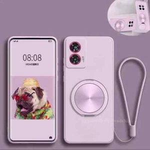 Phone Case Magnetic Holder For Moto Edge 50 60 Fusion Neo Pro Ultra Soft Cover - Picture 1 of 8
