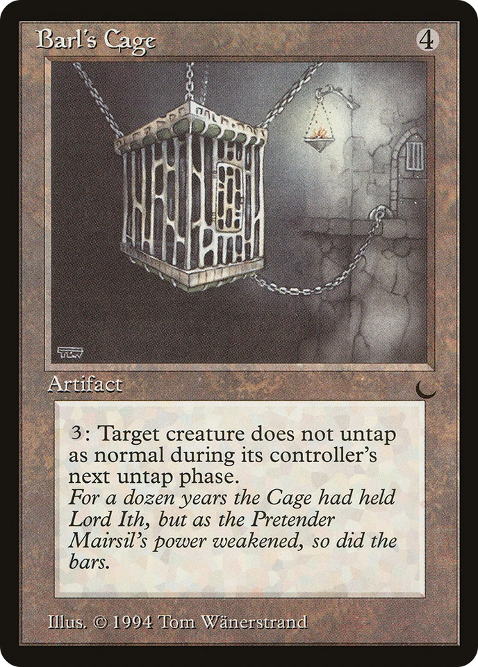 Barl's Cage X (1) The Dark Excellent up to Near Mint 4RCards - Image 1 of 1