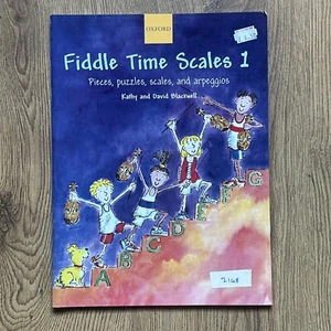 Fiddle Time Scales 1 Pieces, Puzzles, Scales& Arpeggios for Violin Sheet Music - Picture 1 of 4