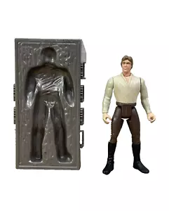 Star Wars POTF Red Power of the Force Han Solo w/ Carbonite 1996 - Picture 1 of 5