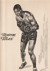 ROSCOE TALES 1939 STAMPA-INCISIONE DI ILLUSTRATORE-CARTONISTA CHARLES M QUINLAN - Foto 1 di 2
