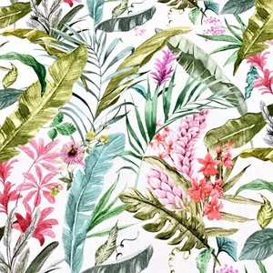 1134. FLORAL SPRING 100% Cotton Fabric. 140cm wide, Price per 1/2 metre - Picture 1 of 5