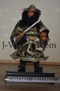Antigua Muñeca Samurai Japonesa Queller de Demonios SHOKI Guerrero Feroz NINGYO - Imagen 1 de 12