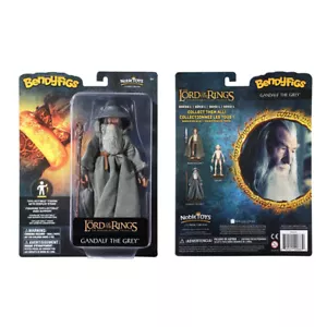 LORD OF THE RINGS GANDALF THE GREY BENDYFIGS 7-INCH ACTION FIGURE - Picture 1 of 12