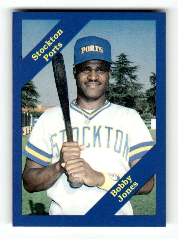 1989 Cal League Stockton Ports 166 Bobby Jones BXCP09 - Image 1 of 2