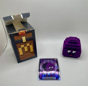 Minecraft Happy Meal Grimasse Ei Spielzeug für Erwachsene mit Karte (unbenutzt) - Bild 1 von 6