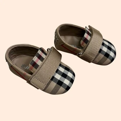 Burberry Josie Check Pre Walker Shoes - Image 1 of 4