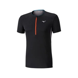 Camiseta HOMBRE Mizuno Performace Mujin Race HZ DryLite 1/2 Cremallera Negra J2GA8004-09 - Imagen 1 de 9