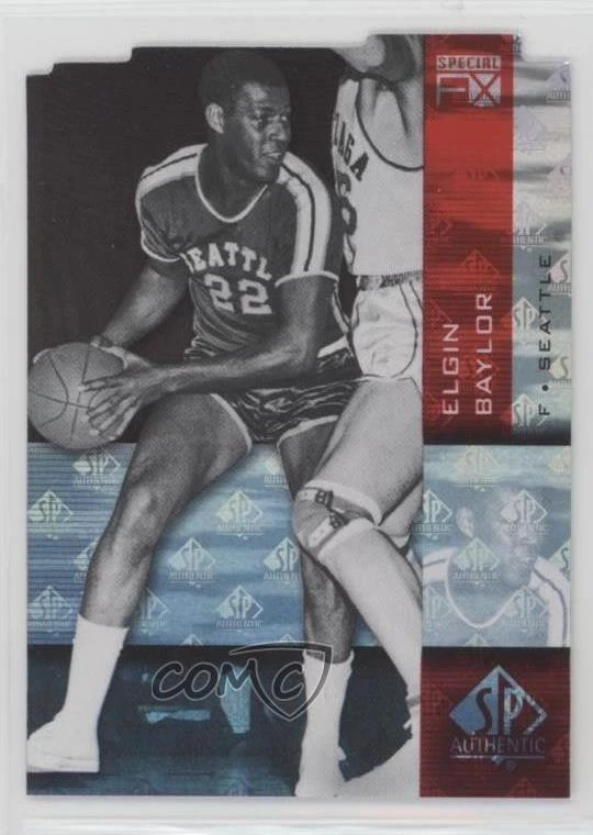 2010-11 SP Authentic Special FX Elgin Baylor #F/X-9 HOF - Image 1 of 2