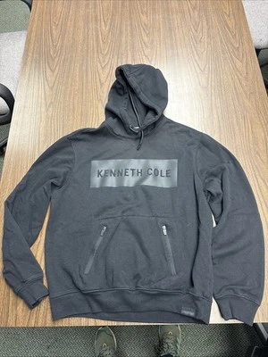 Sudadera con capucha para hombre Kenneth Cole móvil polar grande L negra KF9F588BLK capucha Foto 1 de 4