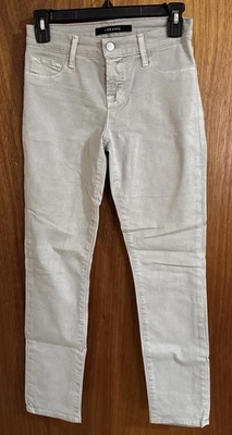 J Brand Leggings Lightweight Jean Style Crop  Pant Size 24 Grey - Image 1 of 4