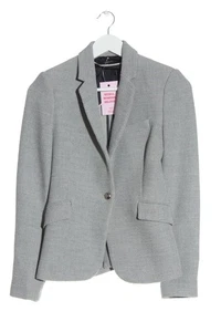 ZARA WOMAN Blazer tejido Mujeres Blazer Talla EU 36 gris claro estilo «business» - Imagen 1 de 5