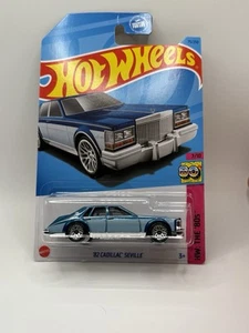 2023 Hot Wheels HW THE '80S 7/10 '82 Cadillac Seville 75/250 (Blue) - Picture 1 of 2