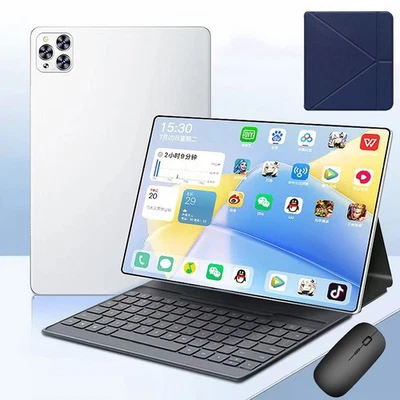 10.1 in Tabletas Para Niños HD Tablet Android Pad Quad-Core Con teclado y ratón - Image 1 of 4