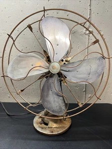 16”Emerson Electric Oscillating 4 Steel Blades Heavy With A TotalHeight 21” - Picture 1 of 24