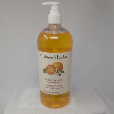 Gel de baño y ducha Crabtree & Evelyn naranja dulce 33,8 fl nuevo  Foto 1 de 4