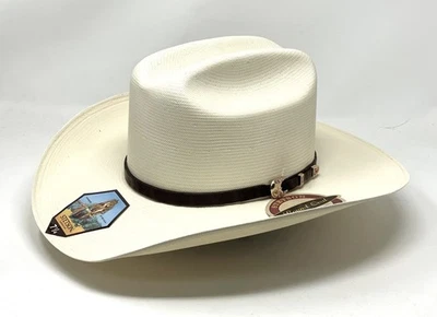 Sombrero de Paja Premium Stetson 1000X Evilla de Oro 2840 Foto 1 de 4