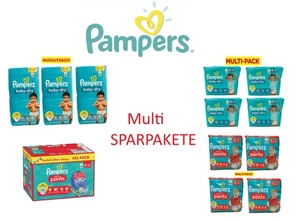 Pampers Baby Dry Windeln Monatsbox Größe 1, 2, 3, 4, 5, 6, 7, 8 Mega Pack BigBox - Bild 1 von 13