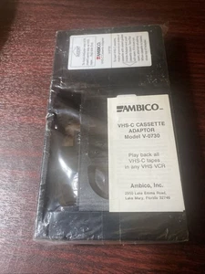 Ambico VHS-C to VHS Converter V-0730 Mechanical Camcorder Cassette Tape Adapter - Bild 1 von 4