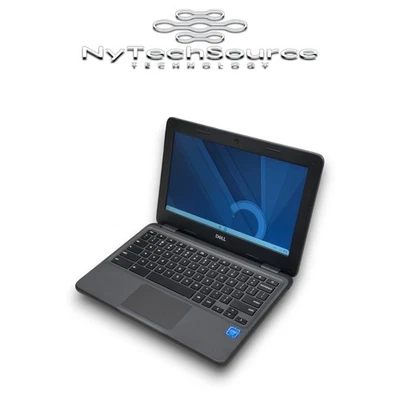 Dell Chromebook 11 3100 N4020 4GB RAM 16GB Hard Drive New Open Box w/ Adapter - Image 1 of 4