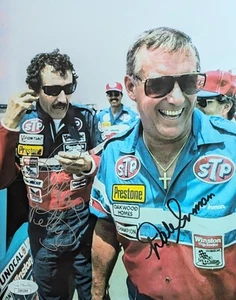 Richard Petty & Dale Inman Signed 8x10 Photo Autographed JSA COA NASCAR HOF - Picture 1 of 1