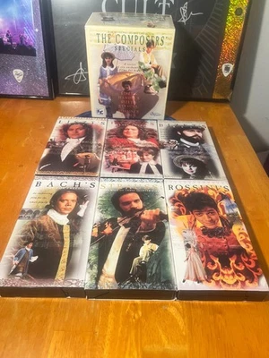 The Composers' Specials Box Set VHS - Divine Entertainment - Bach, Strauss - image 1 of 4