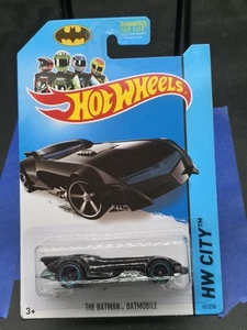 Hot Wheels The Batman Batmobile Car 2014 NIB Unopened! - Picture 1 of 2