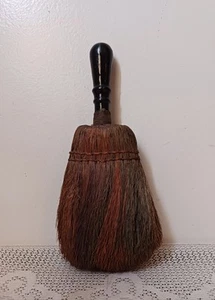 Vintage Wisk Broom Wire Wrap Wood Handle Corn/Straw Primitive Country - Picture 1 of 8