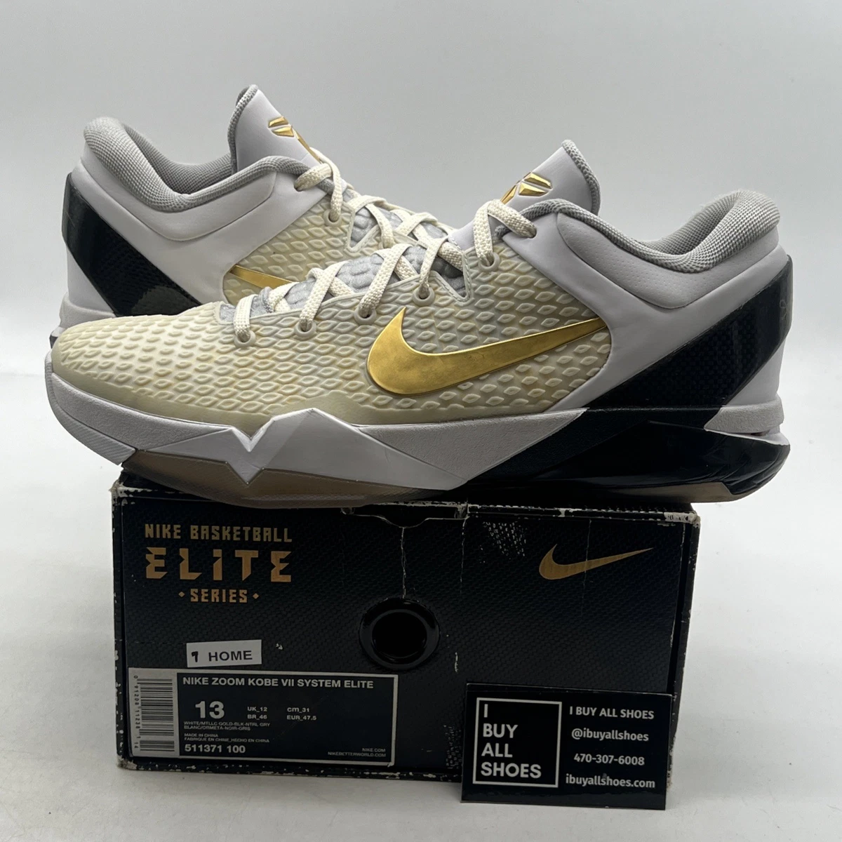 Nike Zoom Kobe 7 System Elite Home for Sale | Authenticity