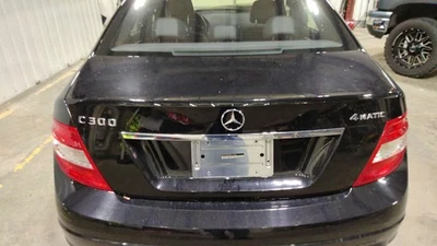 Mercedes C300 204 2008-2014 tipo tapa maletero trasero maletero negro-040 ¡afilado! Foto 1 de 3