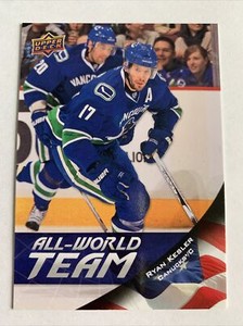 11/12 Upper Deck Series 1 Hockey - All World Team - RYAN KESLER - AW27