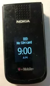 PROTOTIPO Nokia 2720 telefono cellulare consumer (T-Mobile) pieghevole nero NUOVO - Foto 1 di 4
